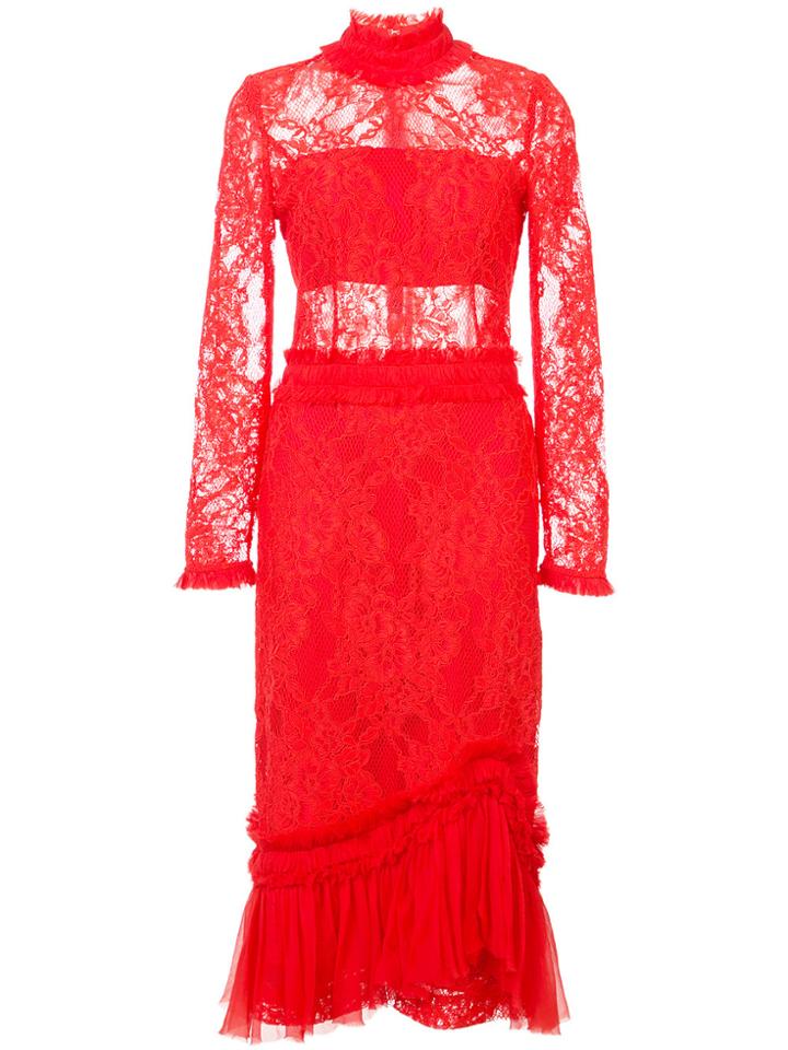 Alexis Anabella Dress - Red