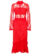 Alexis Anabella Dress - Red