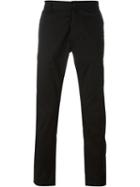 Armani Jeans Slim-fit Trousers, Men's, Size: 54, Black, Cotton/spandex/elastane