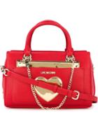 Love Moschino Heart Detail Chain Tote Bag