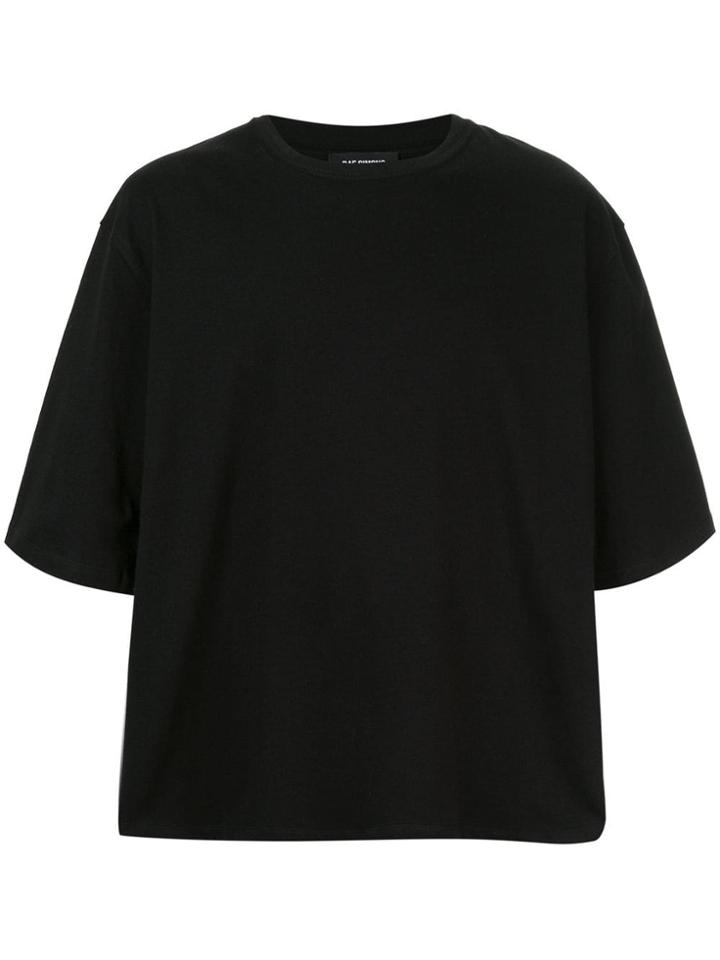 Raf Simons Back Print T-shirt - Black