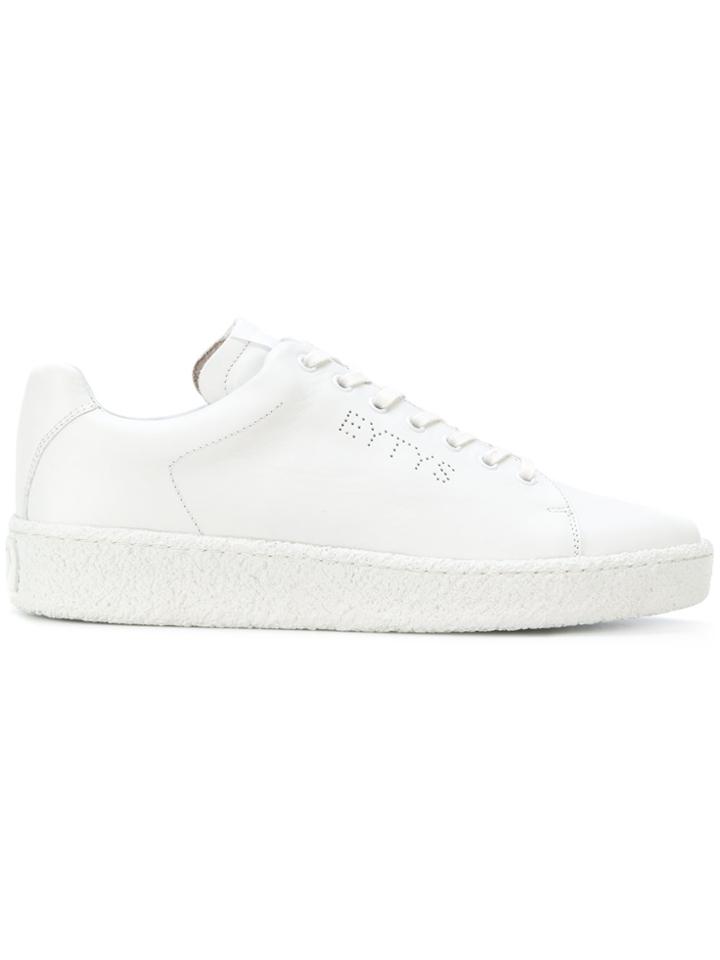 Eytys Logo Punch Sneakers - White