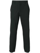 Prada Side Stripe Trousers - Black