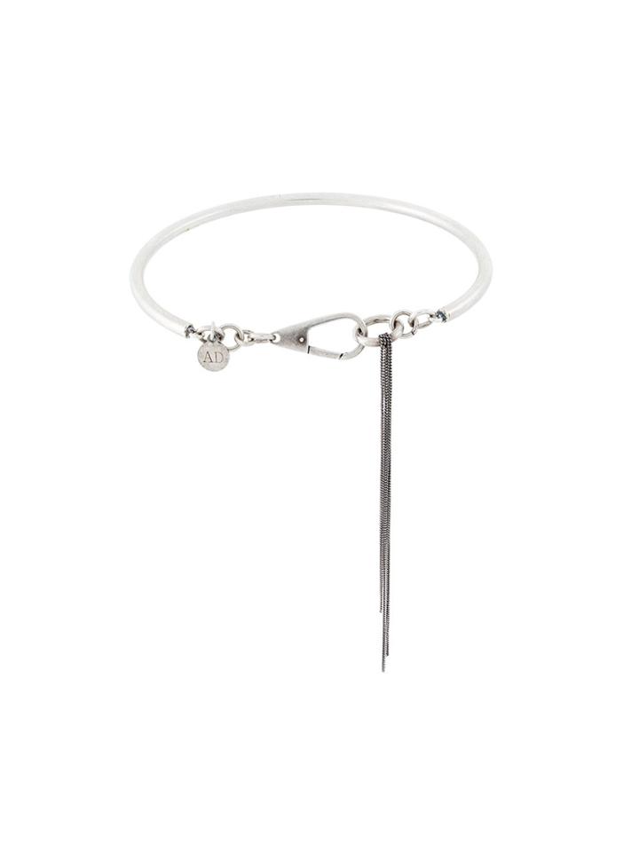 Ann Demeulemeester Choker Chain Pendant - Metallic