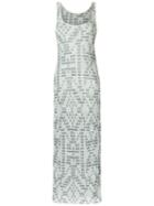 Cecilia Prado - Knit Maxi Dress - Women - Cotton/acrylic - M, Green, Cotton/acrylic