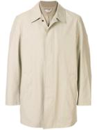 Gieves & Hawkes Single Breasted Raincoat - Brown