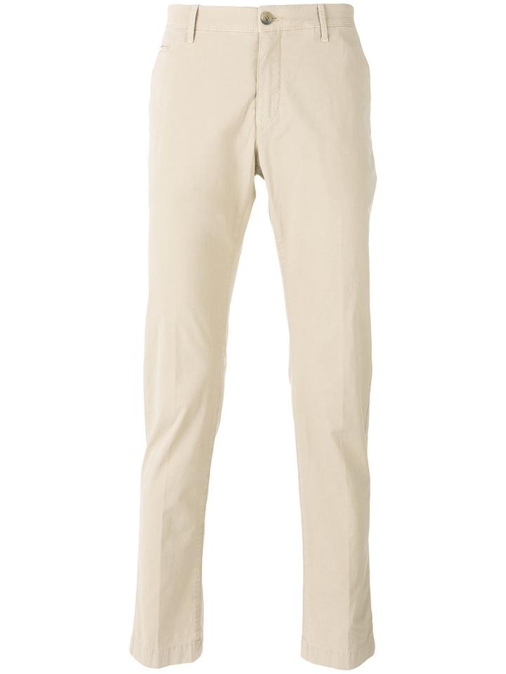 Jacob Cohen - Classic Polo Top - Men - Cotton/spandex/elastane - 32, Nude/neutrals, Cotton/spandex/elastane