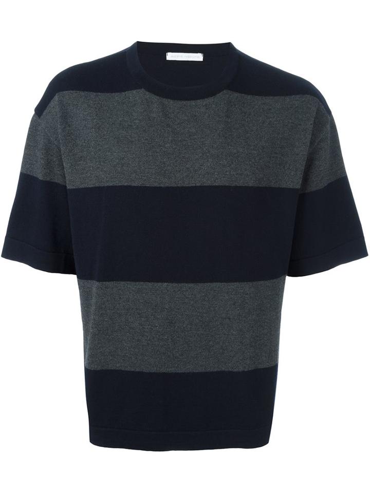 Société Anonyme Oversized Knitted T-shirt, Adult Unisex, Size: Xs, Blue, Merino