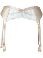 Bordelle - Suspenders Belt - Women - Polyamide/polyethylene/spandex/elastane - S, Nude/neutrals, Polyamide/polyethylene/spandex/elastane