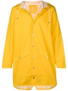 Rains Water-resistant Hooded Coat - Yellow