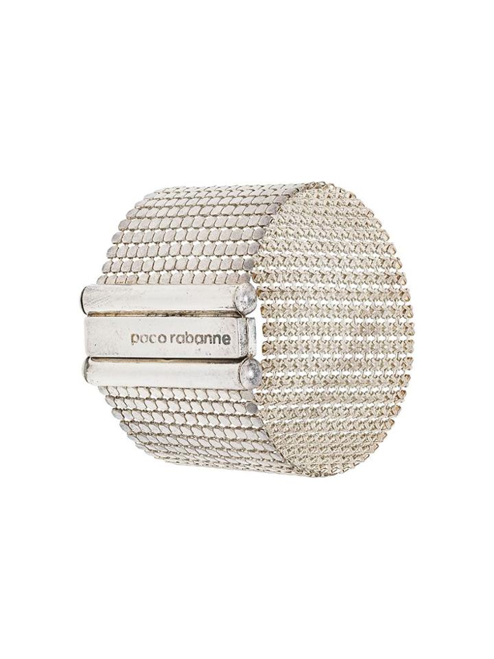 Paco Rabanne Pre-owned 1980s Disco Bracelet - Silver