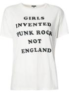 R13 Quote Printed T-shirt - White