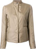 Aspesi Concealed Fastening Jacket, Women's, Size: Small, Brown, Polyamide