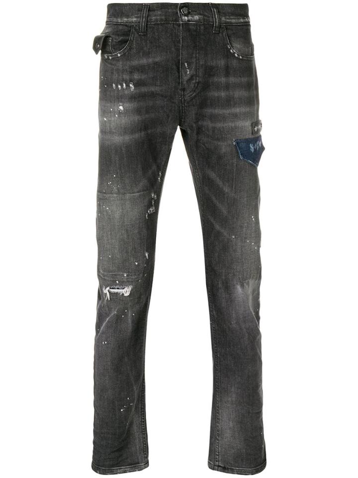 Frankie Morello Man Jeans - Black