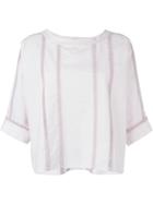 Kenzo Oversized Top, Women's, Size: 38, Pink/purple, Cotton