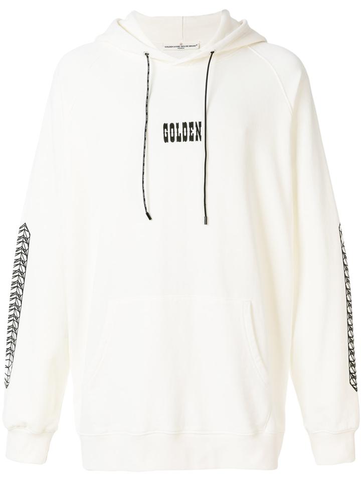 Golden Goose Deluxe Brand Golden Hoodie - White