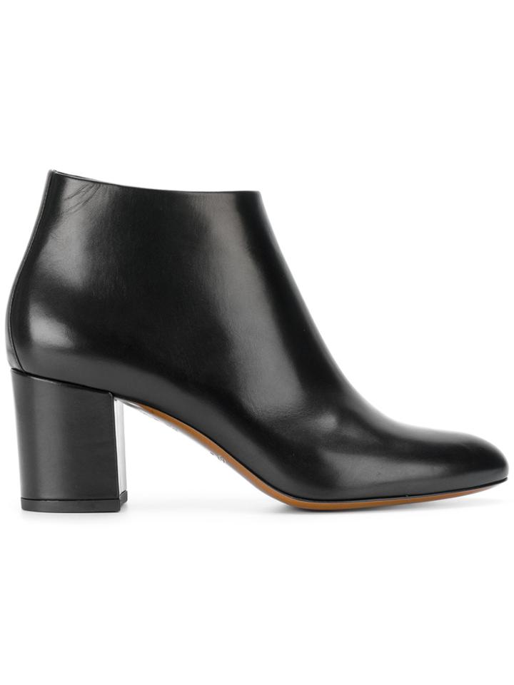 Santoni Heeled Boots - Black