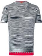 Missoni Graphic Stripe T-shirt - Blue