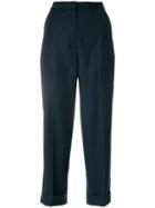 Pence High Waisted Trousers - Blue