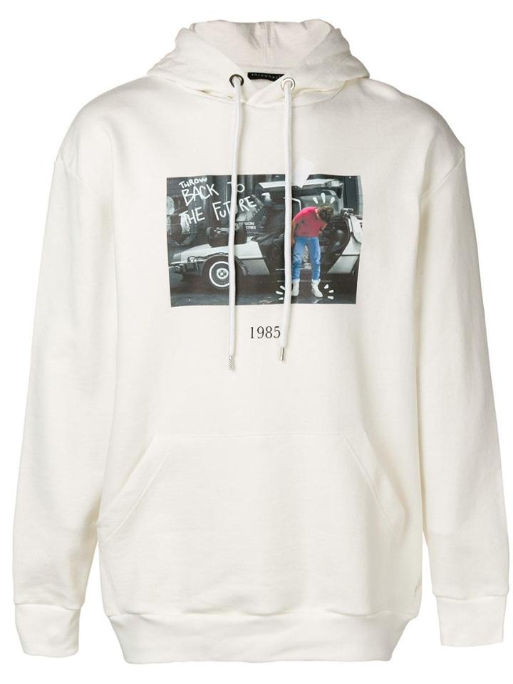 Throwback. Marty Hoodie - White