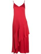 Mulberry Pandora Slip Dress - Red