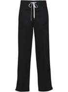 Miu Miu Side Stripe Track Pants - Black