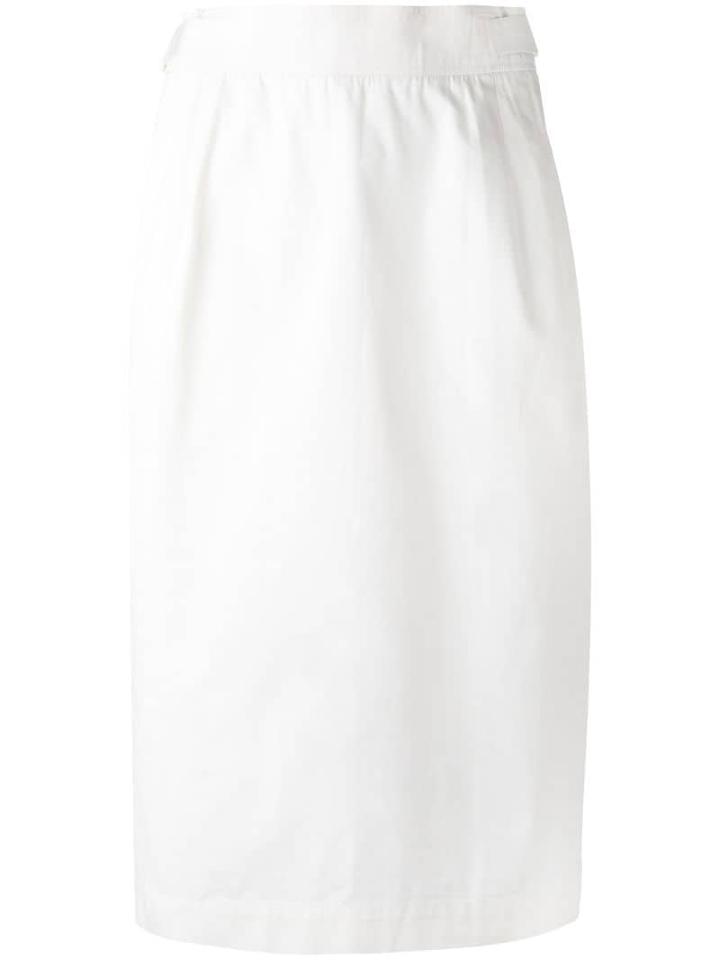 Yves Saint Laurent Pre-owned Vintage Skirt - White