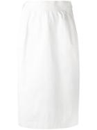 Yves Saint Laurent Pre-owned Vintage Skirt - White