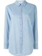 Equipment 'margaux' Button Down Shirt, Women's, Size: Small, Blue, Cotton
