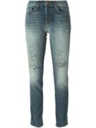 J Brand Washed Skinny Jeans, Women's, Size: 28, Blue, Cotton/polyester/spandex/elastane