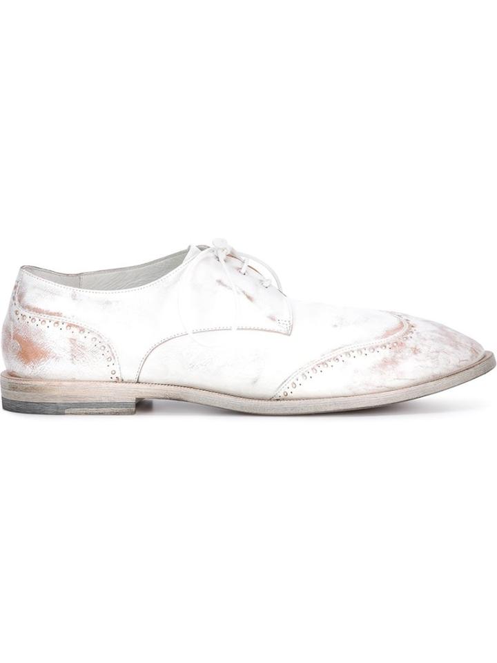 Marsell Distresssed Brogue Shoes