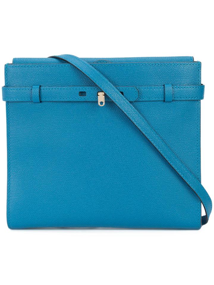 Valextra B-tracollina Bag - Blue