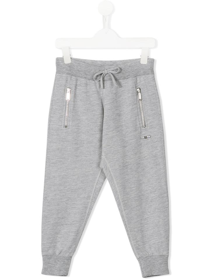 Dsquared2 Kids Classic Sweatpants, Girl's, Size: 12 Yrs, Grey