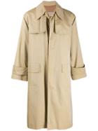 Pierre Cardin Pre-owned 1970's Single Breasted Trenchcoat - Neutrals