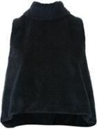 Assin Short Fur Vest