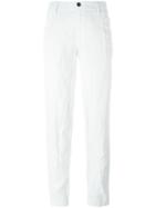 Forte Forte Straight Leg Trousers, Women's, Size: 1, White, Viscose/cotton/metal (other)