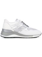 Hogan Rebel Metallic Detail Sneakers - White