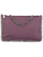 Stella Mccartney Falabella Pouch Clutch Bag - Pink & Purple