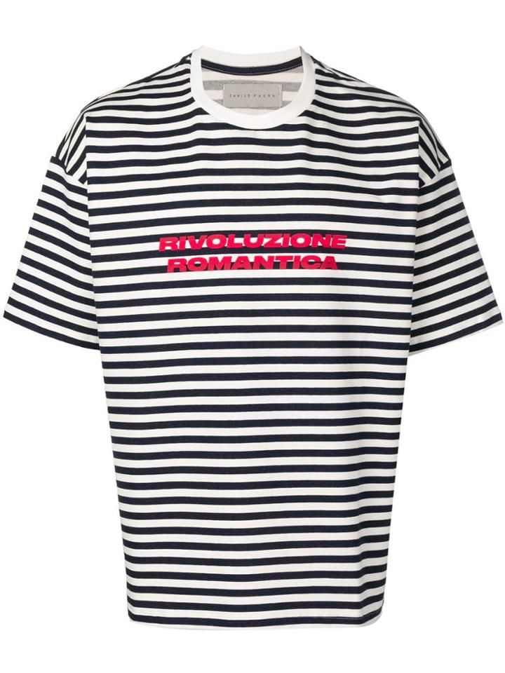 Paura Striped T-shirt - Blue