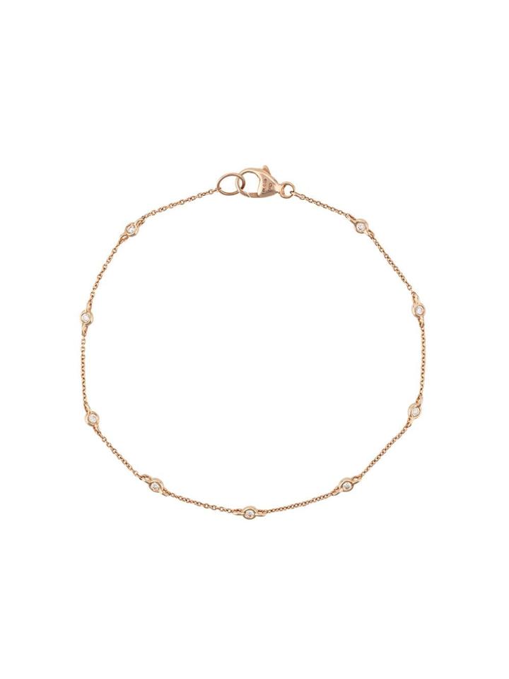 Dana Rebecca 14kt Rose Gold Lulu Jack Single Bezel Set Diamond
