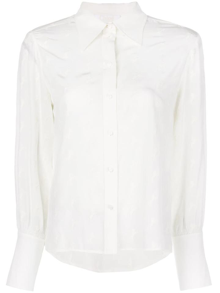 Chloé Horse Shirt - White