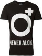 Blood Brother 'never Alone' T-shirt, Men's, Size: Medium, Black, Cotton