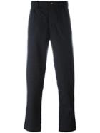 Incotex Straight Leg Trousers, Men's, Size: 34, Blue, Wool