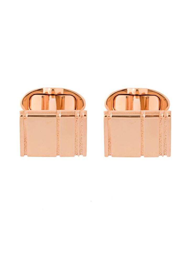 Dunhill Etched Line Rectangle Cufflinks