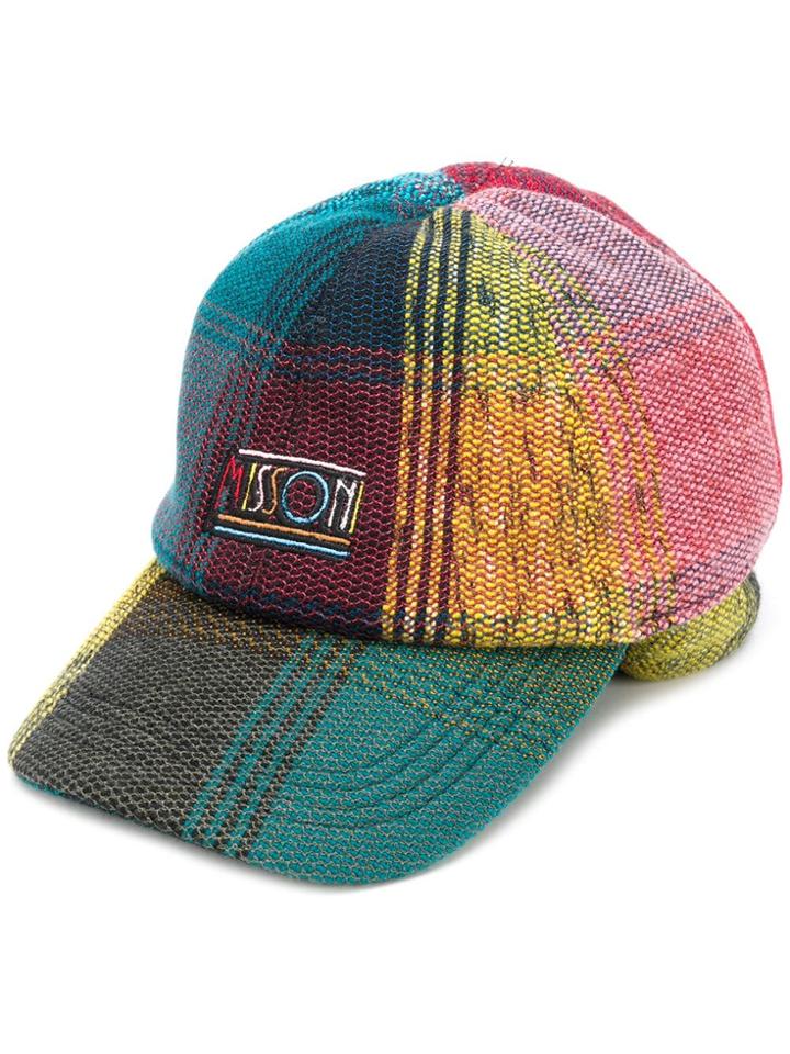 Missoni Embroidered Logo Cap - Multicolour