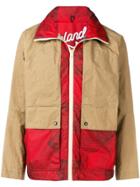 Woolrich Contrast Panels Jacket - Neutrals