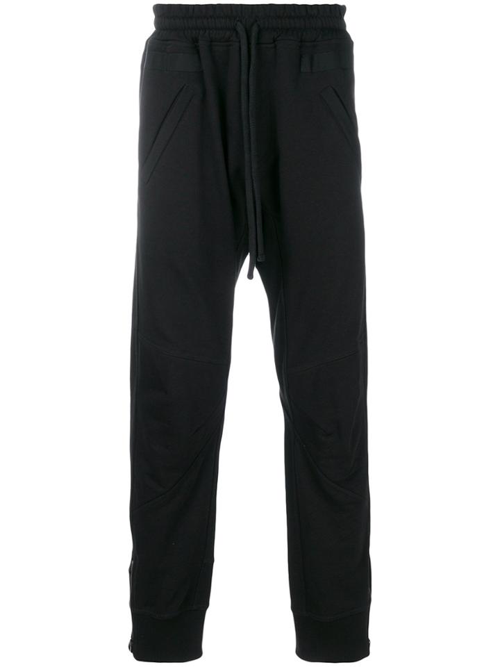 Amen Casual Drawstring Track Pants - Black