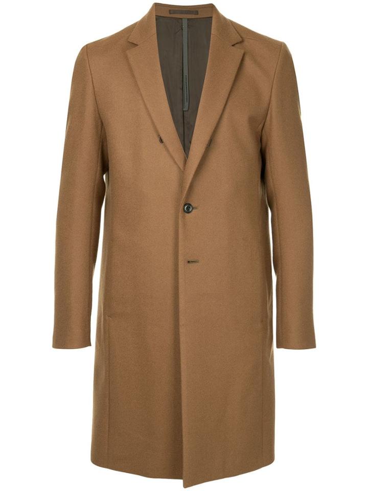 Kazuyuki Kumagai Single Breasted Coat - Brown