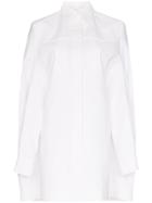 Situationist Oversized Cotton Shirt - White