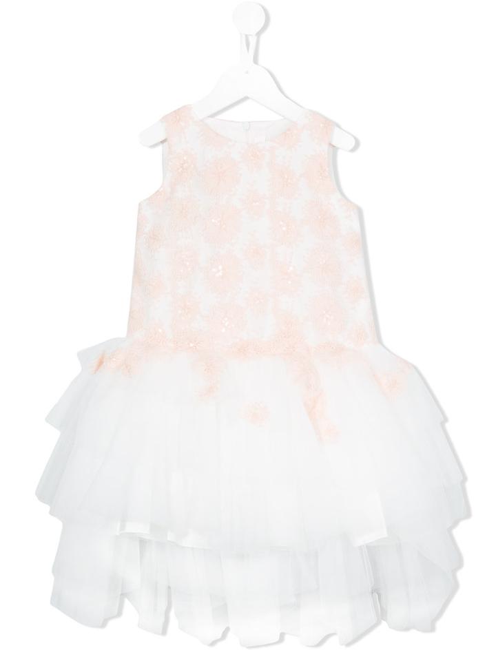 Loredana - Embroidered Tulle Dress - Kids - Cotton/nylon/polyester - 10 Yrs, White
